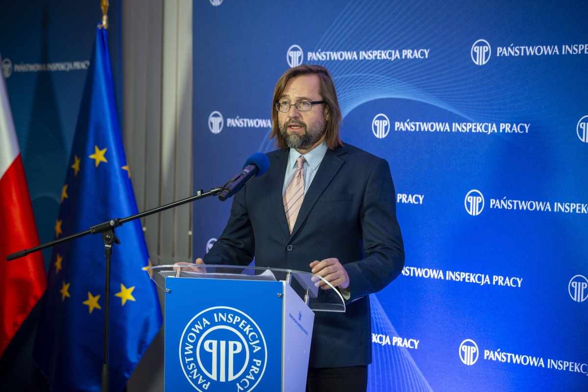 Główny Inspektor Pracy Marcin Stanecki 