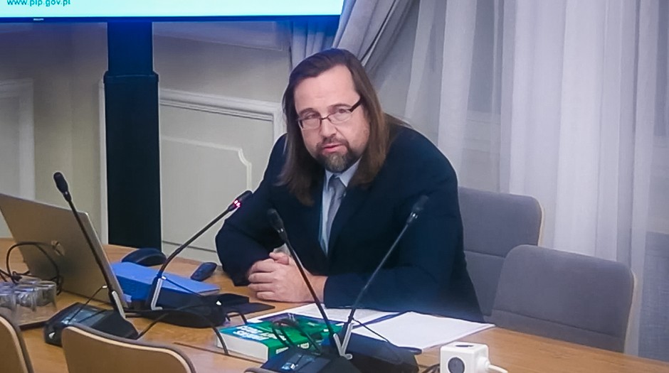 Główny Inspektor Pracy Marcin Stanecki 