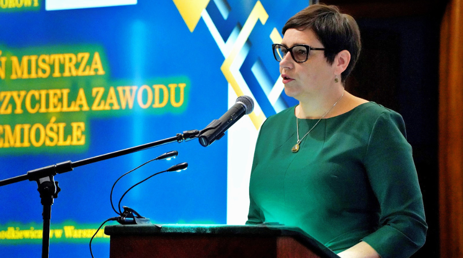 Mau0142gorzata Dziemiu0144ska na Gali ZRP