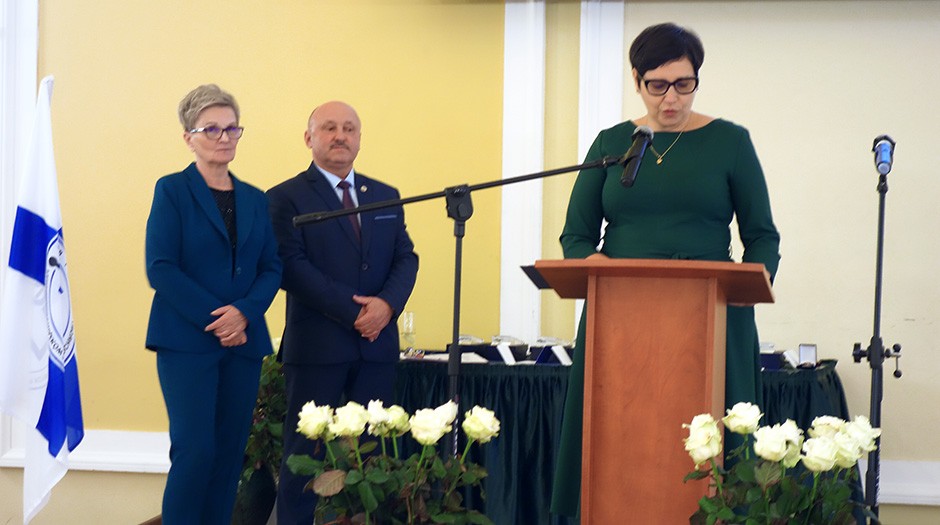 Mau0142gorzata Dziemiu0144ska uroczystou015bciach FZZPOZiPS